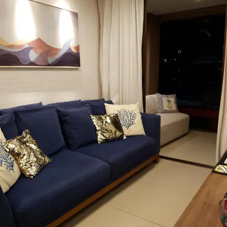 Apartamento Terreo Estiloso Com Piscina No Oka Beach - 104-2