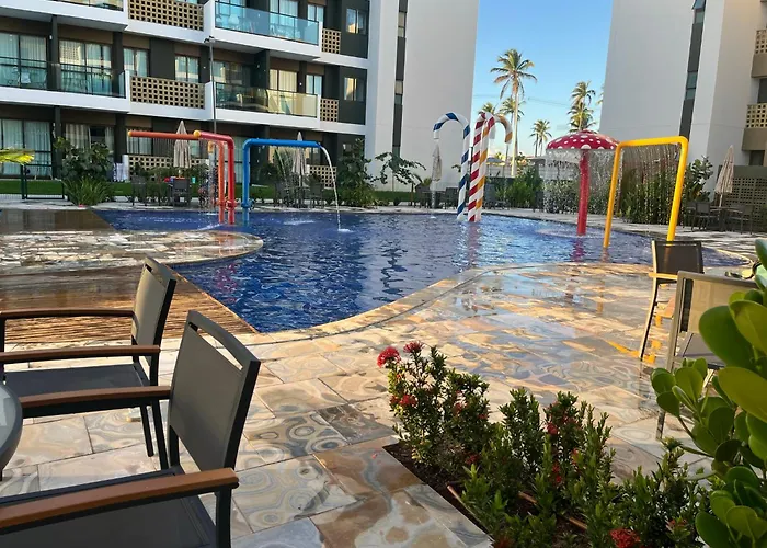Mana Beach - Flat Mobiliado Em Muro Alto