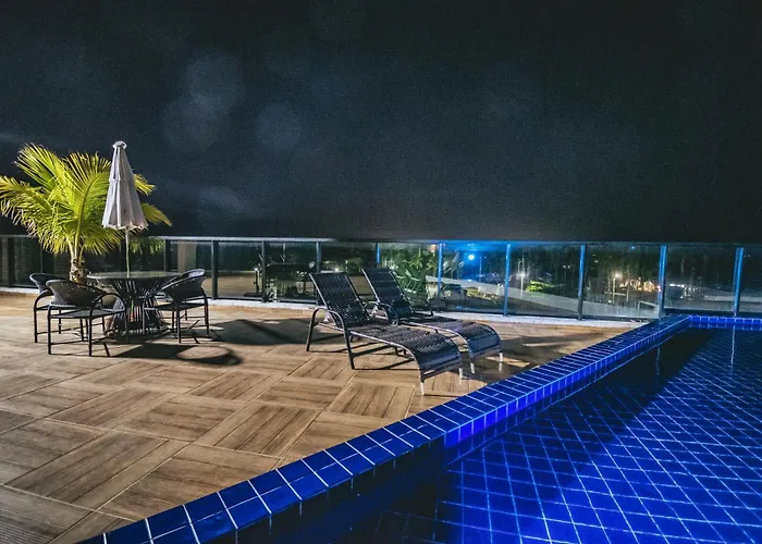 Refúgio com Vista Privilegiada em Maraca e com Rooftop e Piscina
